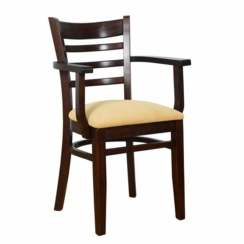 Cheap ๐คฉ Beechwood Mountain Ladderback Arm Chair In Walnut โค๏ธ 4 Cheap ๐คฉ Beechwood Mountain Ladderback Arm Chair In Walnut โค๏ธ - Image 2