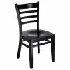 Budget ๐ Beechwood Mountain Ladderback Side Chair In Black With Wood Seat (Set Of 2) โ 2 Budget ๐ Beechwood Mountain Ladderback Side Chair In Black With Wood Seat (Set Of 2) โ -Cheap Office Chairs Store 1835309 L