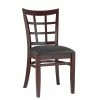 Buy 😀 Beechwood Mountain Lattice Side Chair In Dark Mahogany (Set Of 2) 👍 -Cheap Office Chairs Store 1835436 L