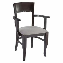 Best reviews of 🥰 Beechwood Mountain Beidermier Dining Arm Chair In Walnut And Ivory ✔️
