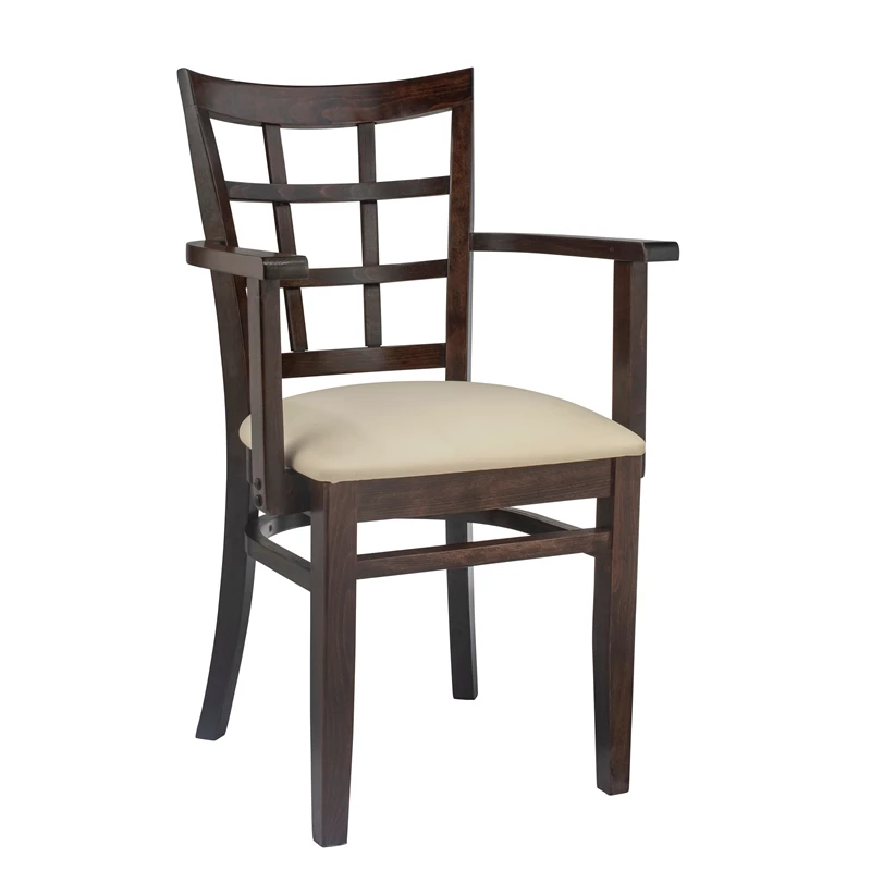 Hot Sale ๐ Beechwood Mountain Lattice Arm Chair In Walnut ๐ 4 Hot Sale ๐ Beechwood Mountain Lattice Arm Chair In Walnut ๐ - Image 2