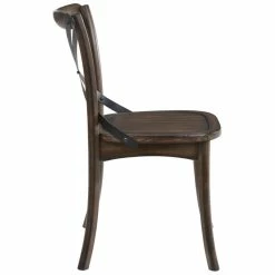New 😉 ACME Furniture ACME Kaelyn Side Chair In Dark Oak And Black (Set Of 2) 🔔 11 New 😉 ACME Furniture ACME Kaelyn Side Chair In Dark Oak And Black (Set Of 2) 🔔 -Cheap Office Chairs Store 1855042 3 L