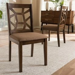 Cheapest 😀 Baxton Studio Abilene Dining Side Chair In Light Brown (Set Of 2) 🔥 10 Cheapest 😀 Baxton Studio Abilene Dining Side Chair In Light Brown (Set Of 2) 🔥 -Cheap Office Chairs Store 1862228 1 L