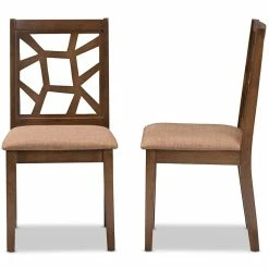 Cheapest 😀 Baxton Studio Abilene Dining Side Chair In Light Brown (Set Of 2) 🔥 12 Cheapest 😀 Baxton Studio Abilene Dining Side Chair In Light Brown (Set Of 2) 🔥 -Cheap Office Chairs Store 1862228 3 L