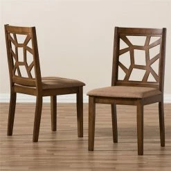 Cheapest 😀 Baxton Studio Abilene Dining Side Chair In Light Brown (Set Of 2) 🔥 14 Cheapest 😀 Baxton Studio Abilene Dining Side Chair In Light Brown (Set Of 2) 🔥 -Cheap Office Chairs Store 1862228 5 L