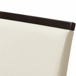 New 😍 Baxton Studio Daveney Faux Leather Dining Side Chair (Set Of 2) 🛒 -Cheap Office Chairs Store 1862248 4 L