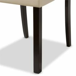 New 😍 Baxton Studio Daveney Faux Leather Dining Side Chair (Set Of 2) 🛒 -Cheap Office Chairs Store 1862248 5 L