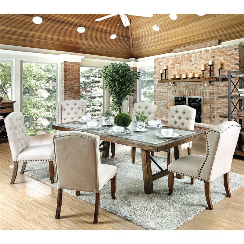 Best deal ๐ Furniture Of America Liston Fabric Tufted Dining Chair In Ivory (Set Of 2) ๐ 9 Best deal ๐ Furniture Of America Liston Fabric Tufted Dining Chair In Ivory (Set Of 2) ๐ - Image 7