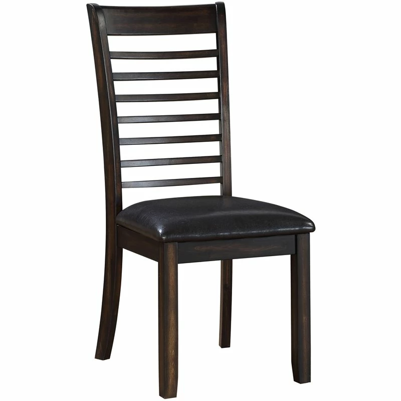 Best Pirce ✔️ Steve Silver Company Ally Wood Ladderback Dining Side Chair In Espresso ❤️ 4 Best Pirce ✔️ Steve Silver Company Ally Wood Ladderback Dining Side Chair In Espresso ❤️ - Image 2