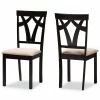 Best Sale 🌟 Baxton Studio Sylvia Dining Side Chair In Sand And Brown (Set Of 2) 🛒 -Cheap Office Chairs Store 1864964 L