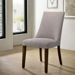Budget 😉 Furniture Of America Terra Fabric Upholstered Side Chair In Walnut (Set Of 2) ⌛ 9 Budget 😉 Furniture Of America Terra Fabric Upholstered Side Chair In Walnut (Set Of 2) ⌛ -Cheap Office Chairs Store 1866853 1 L