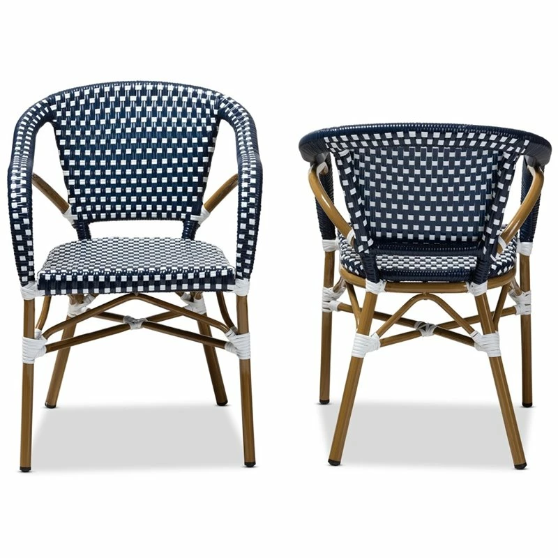 Top 10 ๐ Baxton Studio Eliane Dining Side Chair In Navy And White (Set Of 2) ๐ฅ 5 Top 10 ๐ Baxton Studio Eliane Dining Side Chair In Navy And White (Set Of 2) ๐ฅ - Image 3