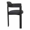 Cheap 🥰 Armen Living Jazmin 19"H Fabric Dining Chair In Charcoal (Set Of 2) ⌛