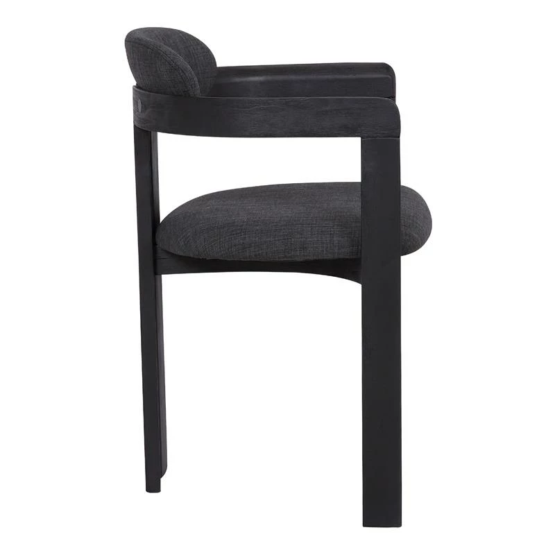 Cheap 🥰 Armen Living Jazmin 19"H Fabric Dining Chair In Charcoal (Set Of 2) ⌛ 3 Cheap 🥰 Armen Living Jazmin 19"H Fabric Dining Chair In Charcoal (Set Of 2) ⌛