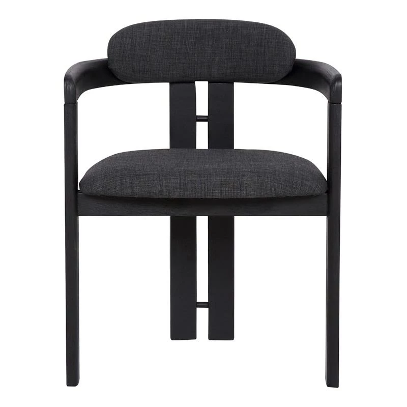 Cheap 🥰 Armen Living Jazmin 19"H Fabric Dining Chair In Charcoal (Set Of 2) ⌛ 5 Cheap 🥰 Armen Living Jazmin 19"H Fabric Dining Chair In Charcoal (Set Of 2) ⌛ - Image 3