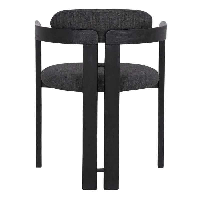 Cheap 🥰 Armen Living Jazmin 19"H Fabric Dining Chair In Charcoal (Set Of 2) ⌛ 7 Cheap 🥰 Armen Living Jazmin 19"H Fabric Dining Chair In Charcoal (Set Of 2) ⌛ - Image 5