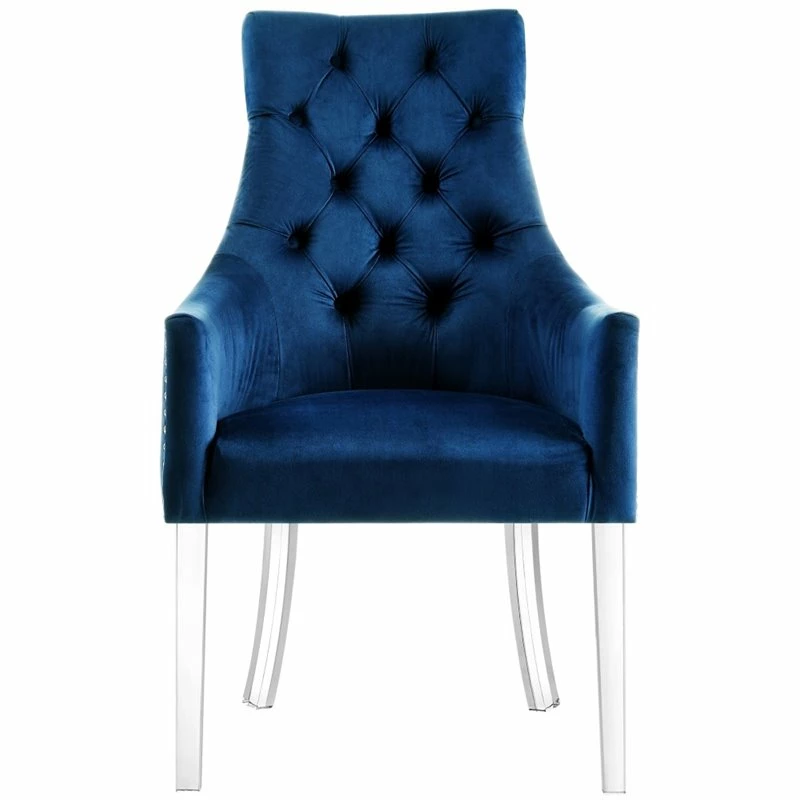 Flash Sale ๐ Brika Home Velvet Dining Chair In Navy Blue (Set Of 2) ๐คฉ 5 Flash Sale ๐ Brika Home Velvet Dining Chair In Navy Blue (Set Of 2) ๐คฉ - Image 3