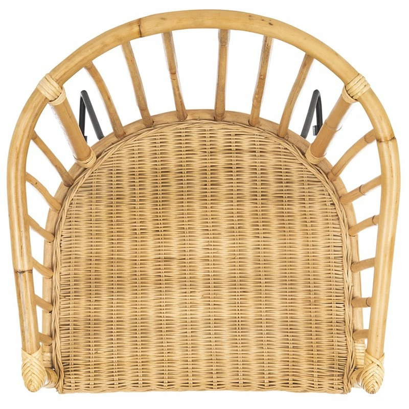 Flash Sale ⭐ Safavieh Siena Rattan Dining Arm Chair In Natural And Black 😀 12 Flash Sale ⭐ Safavieh Siena Rattan Dining Arm Chair In Natural And Black 😀 - Image 10