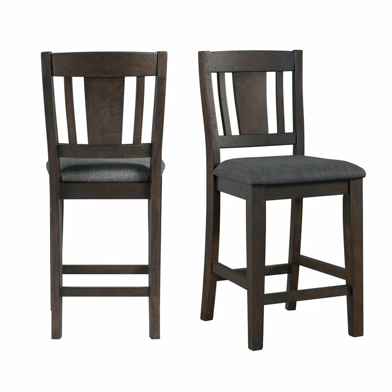 Buy 🛒 Picket House Furnishings Carter Counter Height Side Chair Set In Gray 🔔 3 Buy 🛒 Picket House Furnishings Carter Counter Height Side Chair Set In Gray 🔔
