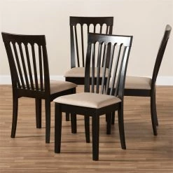 Best Sale ๐ Baxton Studio Minette Fabric And Wood Dining Chairs In Sand And Brown Set Of 4 โญ 15 Best Sale ๐ Baxton Studio Minette Fabric And Wood Dining Chairs In Sand And Brown Set Of 4 โญ -Cheap Office Chairs Store 1924198 6 L