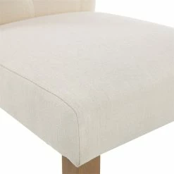 New ⭐ Finch Westport Tufted Dining Chair Set Of 2 Cream 🥰