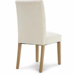 New ⭐ Finch Westport Tufted Dining Chair Set Of 2 Cream 🥰 -Cheap Office Chairs Store 1924461 15 L