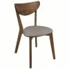 Discount ⭐ Coaster Alfredo Dining Side Chair In Natural Walnut And Gray 🔔 -Cheap Office Chairs Store 1926908 L