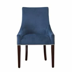 Budget 😀 Comfort Pointe Jolie Upholstered Navy Blue And White Fabric Dining Chair ✔️ 17 Budget 😀 Comfort Pointe Jolie Upholstered Navy Blue And White Fabric Dining Chair ✔️ -Cheap Office Chairs Store 1942215 14 L