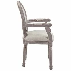 Coupon 👍 Modway Arise Tufted Dining Arm Chair In Beige 🤩 -Cheap Office Chairs Store 1945051 2 L
