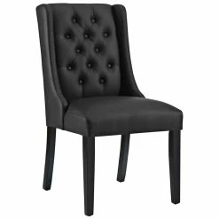 Hot Sale 🔔 Modway Baronet Faux Leather Tufted Dining Side Chair (Set Of 2) 🔔 -Cheap Office Chairs Store 1945194 2 L