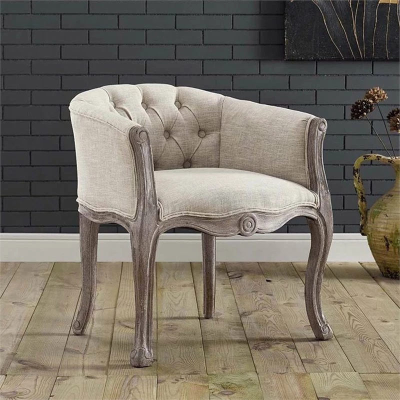 Best Pirce ๐งจ Modway Crown Tufted Dining Arm Chair In Beige ๐ฏ 4 Best Pirce ๐งจ Modway Crown Tufted Dining Arm Chair In Beige ๐ฏ - Image 2