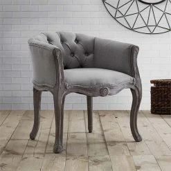 Discount 🎉 Modway Crown Tufted Dining Arm Chair In Light Gray 🛒 8 Discount 🎉 Modway Crown Tufted Dining Arm Chair In Light Gray 🛒 -Cheap Office Chairs Store 1945456 1 L
