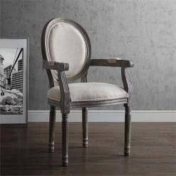 Best Sale ๐ฅฐ Modway Emanate Upholstered Dining Arm Chair In Beige ๐ 8 Best Sale ๐ฅฐ Modway Emanate Upholstered Dining Arm Chair In Beige ๐ -Cheap Office Chairs Store 1945491 1 L
