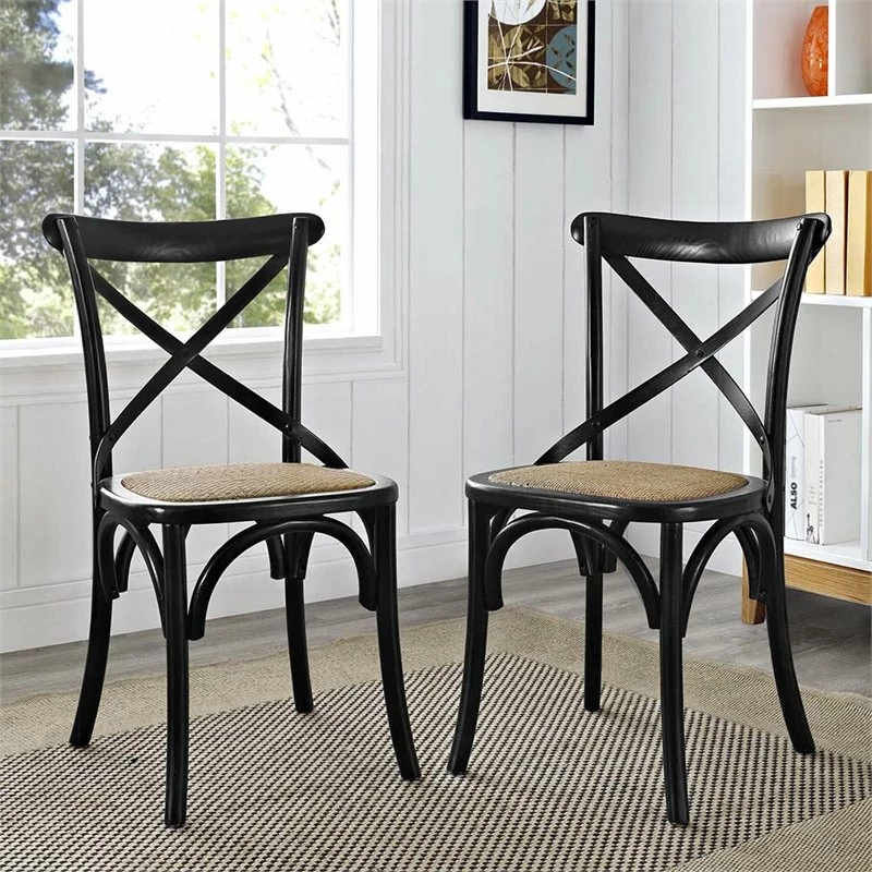 Buy 😍 Modway Gear Dining Side Chair In Black (Set Of 2) 🔔 4 Buy 😍 Modway Gear Dining Side Chair In Black (Set Of 2) 🔔 - Image 2