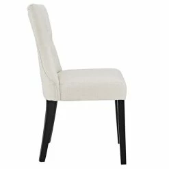 Deals ❤️ Modway Silhouette Tufted Dining Side Chair In Beige (Set Of 2) 🥰 -Cheap Office Chairs Store 1946312 3 L