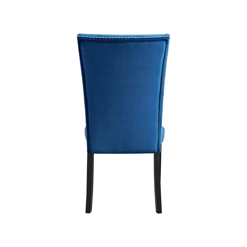 New 🔥 Picket House Furnishings Celine Blue Velvet Side Chair Set ⌛ 7 New 🔥 Picket House Furnishings Celine Blue Velvet Side Chair Set ⌛ - Image 5