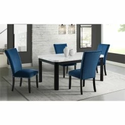 New 🔥 Picket House Furnishings Celine Blue Velvet Side Chair Set ⌛ 20 New 🔥 Picket House Furnishings Celine Blue Velvet Side Chair Set ⌛ -Cheap Office Chairs Store 1948554 5 L
