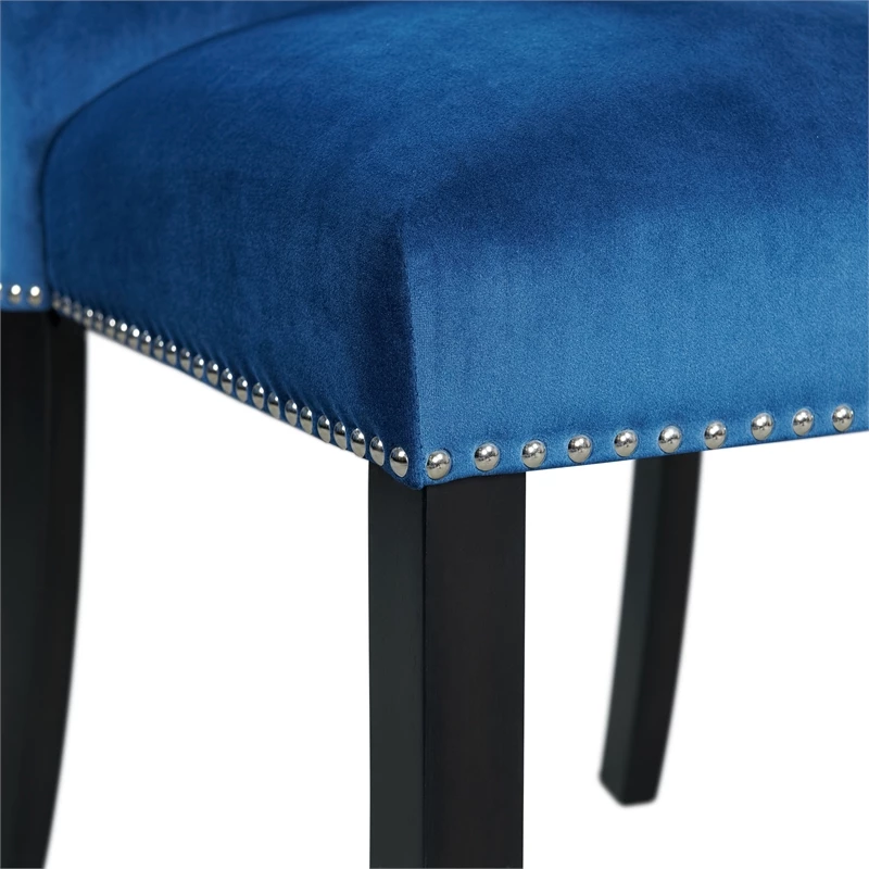 New 🔥 Picket House Furnishings Celine Blue Velvet Side Chair Set ⌛ 11 New 🔥 Picket House Furnishings Celine Blue Velvet Side Chair Set ⌛ - Image 9
