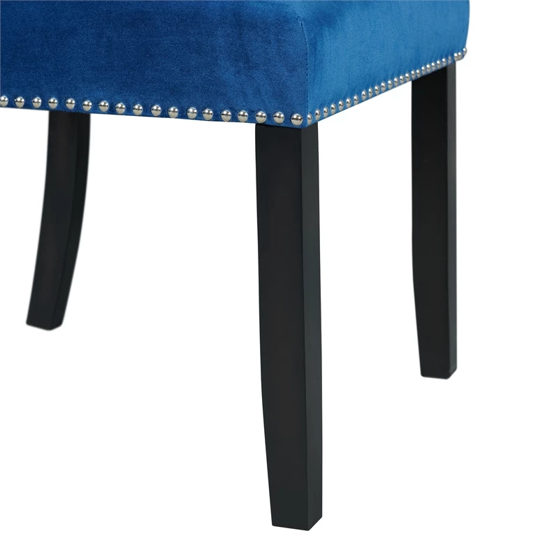 New 🔥 Picket House Furnishings Celine Blue Velvet Side Chair Set ⌛ 12 New 🔥 Picket House Furnishings Celine Blue Velvet Side Chair Set ⌛ - Image 10