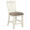 Brand new 🌟 Ashley Furniture Bolanburg 24.5" Wood Counter Height Stool In Antique White 😀