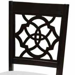 Cheapest 😍 Baxton Studio Renaud Wood Dining Chair In Gray And Espresso - Set Of 4 😀 12 Cheapest 😍 Baxton Studio Renaud Wood Dining Chair In Gray And Espresso - Set Of 4 😀 -Cheap Office Chairs Store 1951185 4 L