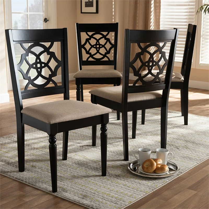 Best reviews of 👍 Baxton Studio Renaud Wood Dining Chair In Sand And Espresso - Set Of 4 🔥 4 Best reviews of 👍 Baxton Studio Renaud Wood Dining Chair In Sand And Espresso - Set Of 4 🔥 - Image 2