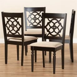 Best reviews of 👍 Baxton Studio Renaud Wood Dining Chair In Sand And Espresso - Set Of 4 🔥 11 Best reviews of 👍 Baxton Studio Renaud Wood Dining Chair In Sand And Espresso - Set Of 4 🔥 -Cheap Office Chairs Store 1951186 3 L