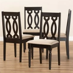Deals ๐ Baxton Studio Cherese Wood Dining Chair In Sand And Espresso - Set Of 4 ๐ 11 Deals ๐ Baxton Studio Cherese Wood Dining Chair In Sand And Espresso - Set Of 4 ๐ -Cheap Office Chairs Store 1951190 3 L