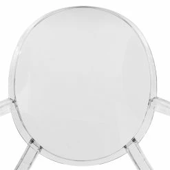 Discount 🎁 LeisureMod Carroll Modern Acrylic Dining Armchair In Clear 🔔 14 Discount 🎁 LeisureMod Carroll Modern Acrylic Dining Armchair In Clear 🔔 -Cheap Office Chairs Store 1954223 4 L