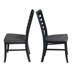 Buy ⌛ International Concepts Set Of Two Cosmo Chairs 😉 -Cheap Office Chairs Store 1955153 3 L