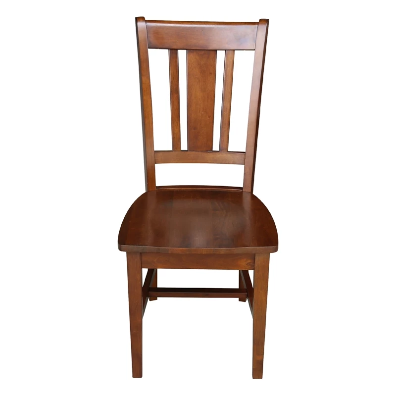 Outlet 🔥 International Concepts San Remo Splatback Chair In Espresso 🎁 7 Outlet 🔥 International Concepts San Remo Splatback Chair In Espresso 🎁 - Image 5