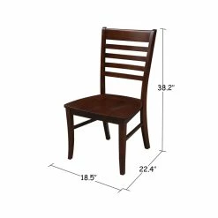 Cheapest ๐งจ International Concepts Set Of Two Cosmo Roma Chairs ๐ 16 Cheapest ๐งจ International Concepts Set Of Two Cosmo Roma Chairs ๐ -Cheap Office Chairs Store 1955185 3 L
