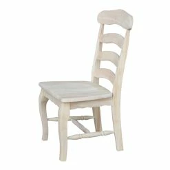 Top 10 😉 International Concepts Set Of Two Country French Chairs With Solid Seats ✨ -Cheap Office Chairs Store 1955193 6 L