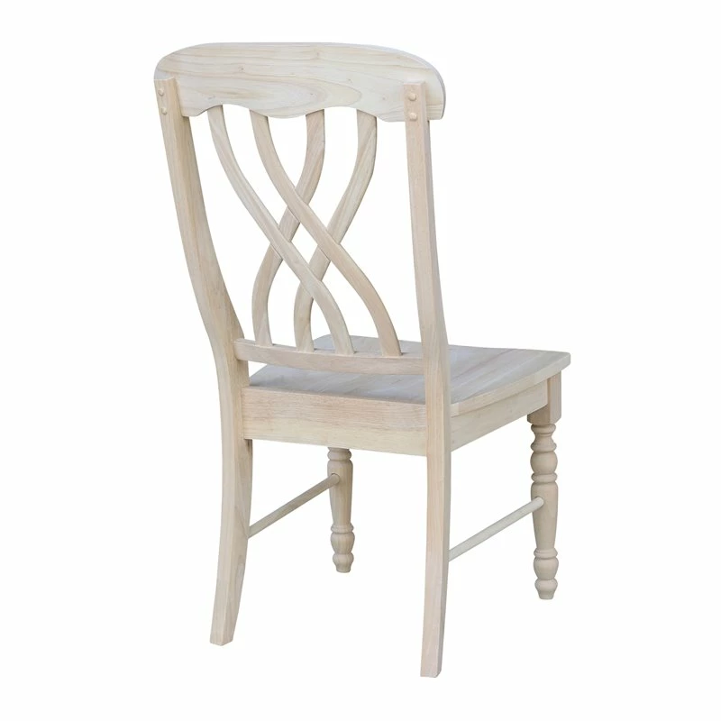 Promo 🥰 International Concepts Set Of Two Lattice Side Chairs ❤️ 4 Promo 🥰 International Concepts Set Of Two Lattice Side Chairs ❤️ - Image 2